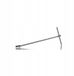 TOPTUL Dopsleutel met schuifgreep, 8 mm, 320 mm
