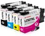 Brother Emballage de cartouches d'encre multicolores, convient pour Brother LC-527XL (4-pack)
