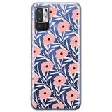 ERT GROUP mobiel telefoonhoesje voor Xiaomi REDMI NOTE 10 5G / POCO M3 PRO origineel en officieel erkend Babaco patroon Flowers 017