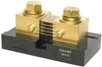 Blauwe Blue Sea Systems Digitale Metershunt 500a/50mv Zwart,Goud