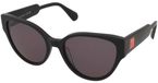 Max&co Mo0095 Dames Zonnebril Zwart Grijs Cat Eye