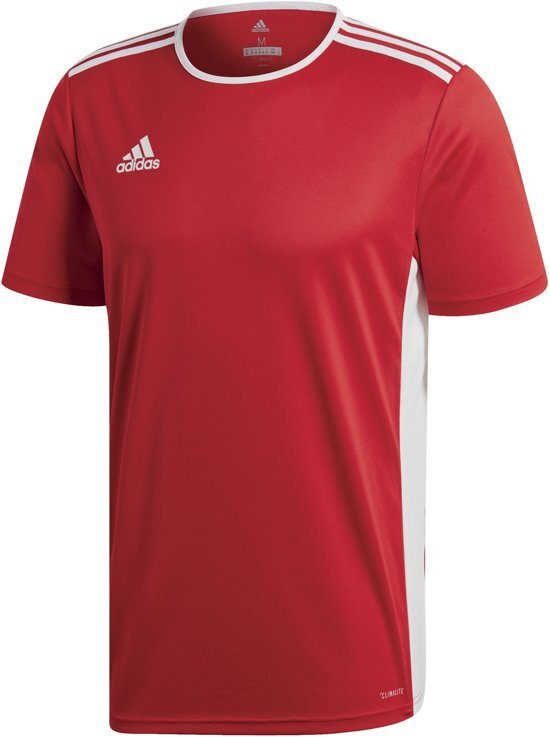 Adidas Entrada 18 Trikot Heren Sportshirt - Power Red/White - Maat XXL