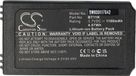 vhbw Batterie kompatibel mit Danfoss IK2, T70/2 Industrie-Funkfernsteuerung Fernbedienung (1100 mAh, 3,7 V, Li-Ion)