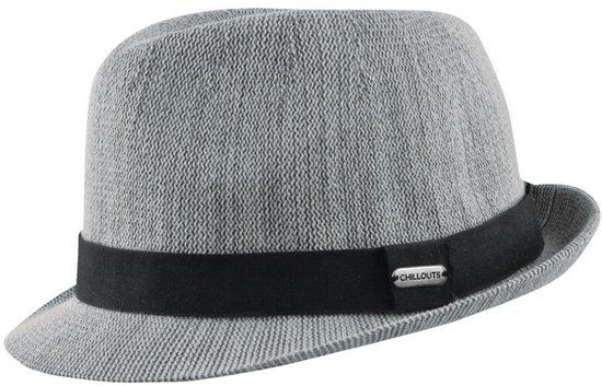 Chillouts Bardolino Unisex Hoed - Grijs - S-M