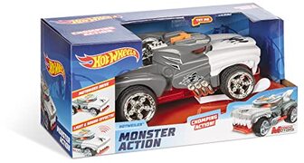 Mondo Motors 51221 Hot Wheels Monster Action Monster Action HOTWEILER kinderkoppeling - licht en geluid