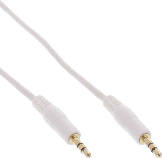 InLine 3.5mm Jack Audio Kabel - 1m - Wit