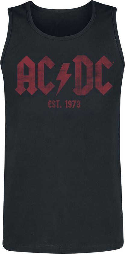 AC/DC Est. 1973 Heren Tanktop - Zwart - XXL