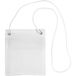 Creativ company Creativ, CC Katoenen Hangportemonnee 13x15 cm Wit