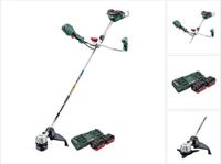 Metabo FSB 36-18 LTX BL 40 Accu-borstelfrees 36 V (2x 18 V) tweehandig borstelloos + 2x accu 10.0 Ah + dubbele lader