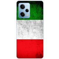 1001 coques Xiaomi Bedrukt siliconen hoesje compatibel met Xiaomi Redmi Note 12 Pro 5G, Xiaomi Poco X5 Pro Drapeau italie