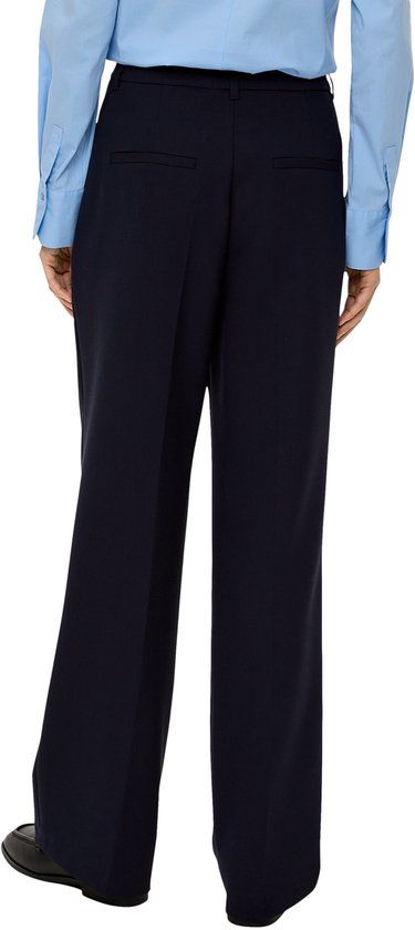 s.Oliver BLACK LABEL - Broek - Vrouwen - Maat 38 - 5959 BLUE