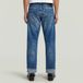 G-Star Mosa Straight Jeans Blauw Denim Katoen/Elastaan Heren