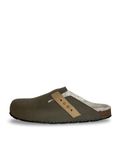 nae Vegan Shoes Huisschoenen 'Levu' lichtbruin / olijfgroen