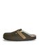nae Vegan Shoes Huisschoenen 'Levu' lichtbruin / olijfgroen
