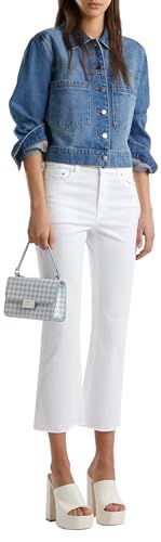 United Colors of Benetton Women's Trousers - White - Size 31