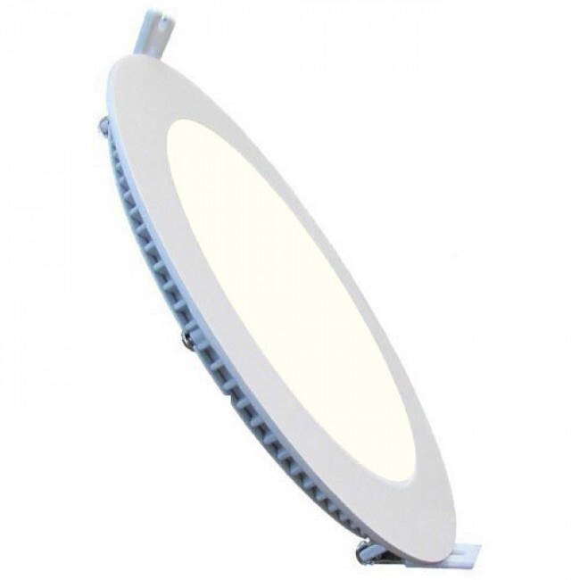 BES LED LED Downlight Slim - Inbouw Rond 3W - Dimbaar - Natuurlijk Wit 4200K - Mat Wit Aluminium - Ø83mm
