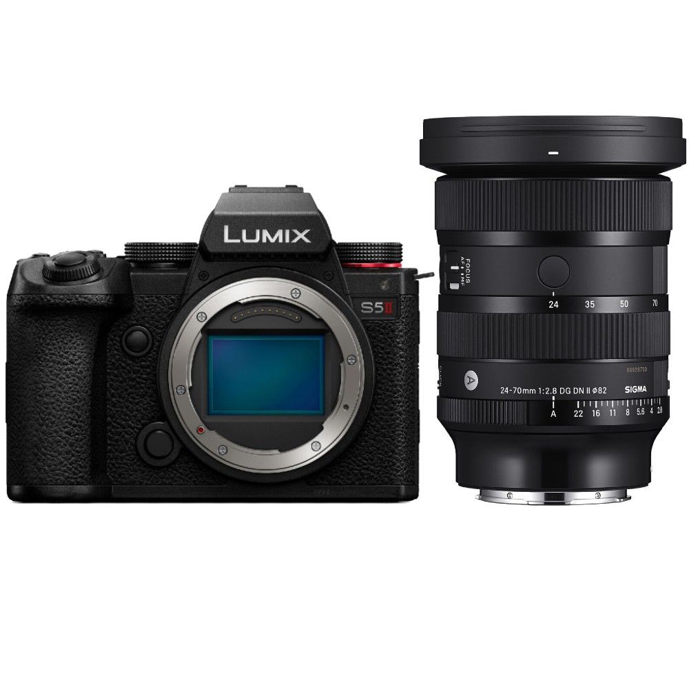 Panasonic Lumix DC-S5 II + Sigma 24-70mm F2.8 DG DN II Art L-mount