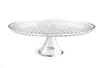 Excelsa Glas, Arabesque taartstandaard, 31 x 31 x 10 cm
