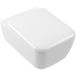 Villeroy & Boch Skyla hangtoilet – hoekig – TwistFlush – diepte 53 cm – met softclose zitting – glans wit 4682cl01