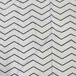Gedy Gordijn, 120 x 200 cm, zigzag, wit-zwart