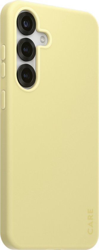 PanzerGlass CARE by PanzerGlass - Achterzijde behuizing voor mobiele telefoon - thermoplastic polyurethaan (TPU) - chardonnay - voor Samsung Galaxy S25+