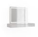 Vicco Kaptafel Sherry, Blanc, 100 cm avec miroir LED