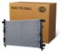 HELLA 8MK 366 300-101: Radiateur, refroidisseur d'eau, radiateur moteur, adapté pour MERCEDES-BENZ VANEO (414)