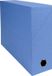 Exacompta 5x Transportdoos Rug 90mm - canvas papier - Lichtblauw - 89522E