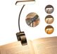 Luxuriq Lampe de lecture pour livre - Lampe de livre - Lampe à pince - Réglable - Rechargeable par USB - 24 LED - 3 modes - Dimmable - Noir