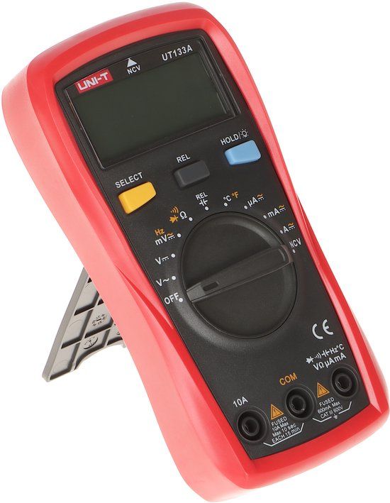 UT133A UNI-T UT-133A Serie - Multimeter - NCV - Automatische Bereikselectie - Relatieve Mode