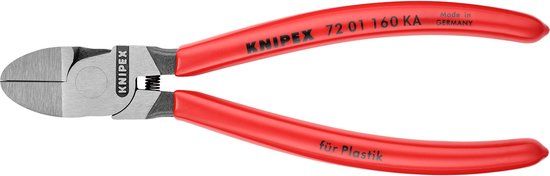 Knipex Diagonaalschaar voor Kunststof - 7201160KA