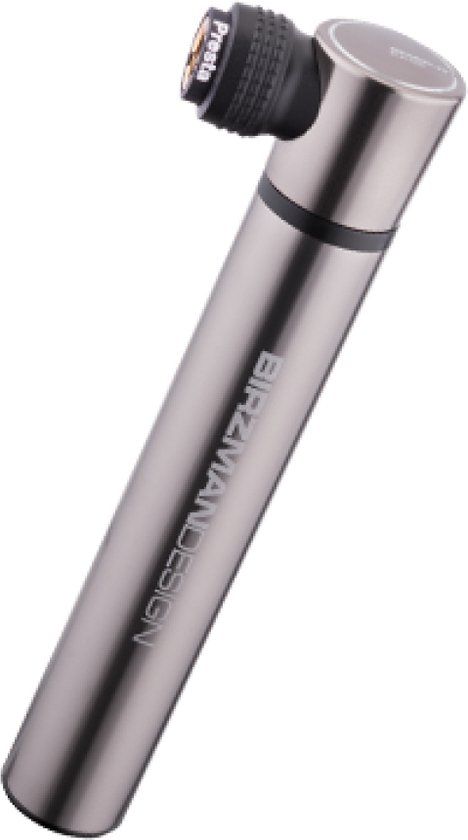 Birzman Mini Apogee Handpomp - Zilver - Aluminium - 8 bar