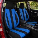 Bremer Sitzbezüge Autostoelhoezen voor Mercedes Sprinter BJ 2006-18 – Stoelhoezen voor bestuurder en passagier in Zwart/Blauw