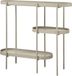 WOOOD Table d'appoint Noan - Bois/Métal - Beige - 80x90x28
