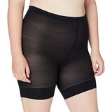 DIM 1 x damesslip met hoge taille, onzichtbaar, klassiek, zwart, M