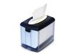 Bulky Soft BS-01342 "System One" tafeldispenser voor dispenserservetten, grijs/transparant