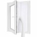 VHV - Airco Raamafdichting 300 cm - Raamkit voor Mobiele Airco - Polyester Wit - Voor Raam