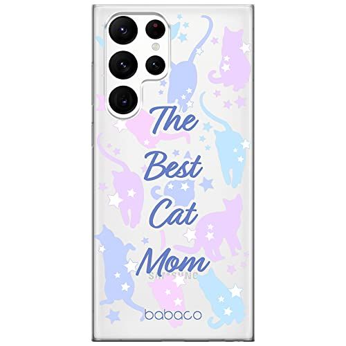 ERT GROUP mobiele telefoonhoesje voor Samsung S22 ULTRA - Babaco Cats 017