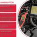 Testeur de circuit - Courant et masse - Oscilloscope et multimètre - Diagnostic guidé - 12 V et 24 V