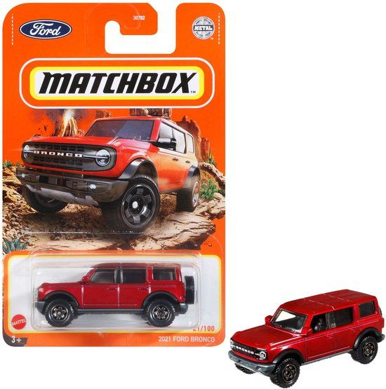 Matchbox 30782 Die-Cast Auto Assorti - 1:64 Scale - Multi-Color