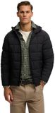 Superdry Fuji Lite Veste matelassée à capuche Homme Noir M