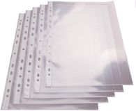 proOFFICE Documenthoezen A4, PP-folie, glashelder, 75 micron, 100 stuks