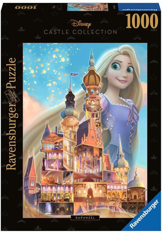 Ravensburger Rapunzel - Disney Kasteel 1000 stukjes Puzzel - 14+ jaar