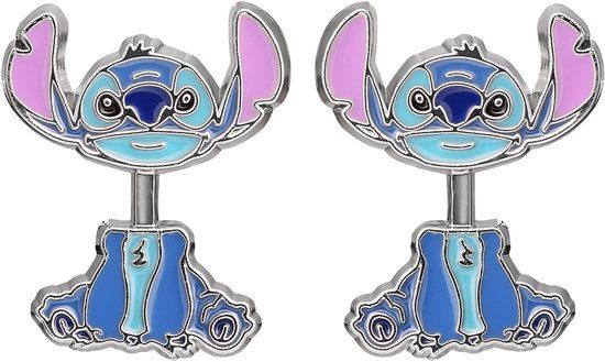 Disney Artesanía Cerdá, S.L. (Cerdá Group) Lilo & Stitch Stitch Unisex Ear Stud - zilverkleurig - Standard