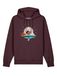Watapparel Sweatshirt gemengde kleuren / donkerrood