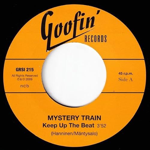 Keep Mystery Train Keep Up The Beat 7" Single