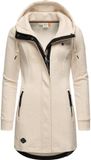 Ragwear Dames Lange jas Letty Intl. Beige Melange24 3XL