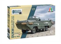 Italeri Modelbouwpakket Militaire voertuigen - 7022 DUKW 2 1/2 ton GMC truck amphibious version -D-Day 80th Anniversary- Plastic - 1:72 - Modelbouw