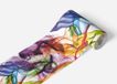 AG Design WB 8201 Zelfklevende rand, muursticker, folie, meerkleurig, 500 x 14 cm