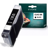 Evoke Compatibele Inkt voor Canon Cli42 Cli-42 6384B001 Zwart Pixma Pro 100 Pro 100 S